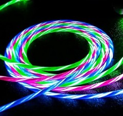 3 Pack 6FT LED Fast Charge Cable 8 Pin USB Cord for Apple iPhone 8 X XR 11 12 13