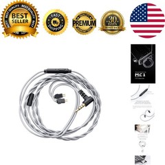 Multipurpose Microphone Cable 3.5mm Earphone Upgrade Cable Microphone 0.78mm-…