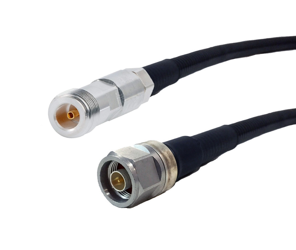 LDF4P-50A HELIAX Andrews Commscope Coax Cable Assembly N Male Female Connector