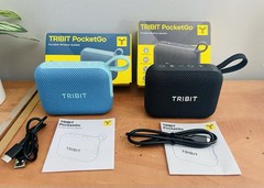 (2) Tribit PocketGo Portable Bluetooth Speakers (Blue/Black) – New Open Box!