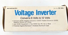 NOS Archer Voltage Inverter 22-129B Converts 6 Volts to 12 Volts (Radio Shack)