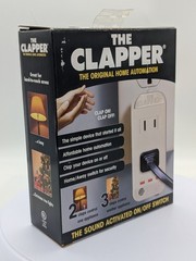 The Clapper Sound Activated Light On/Off Switch New In Open Box w/Instructions