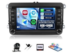 Android 15 Car Stereo VW Jetta Passat Golf Tiguan CarPlay GPS 4GB+64GB BRAND NEW