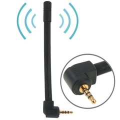 Plug and play 3.5mm FM Antenna For Card Speakers/Mobile Phones With FM radio B
