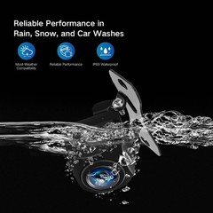 Durable HD Reverse Camera – Night Vision & 170° Angle for Trucks, SUVs, Sedans