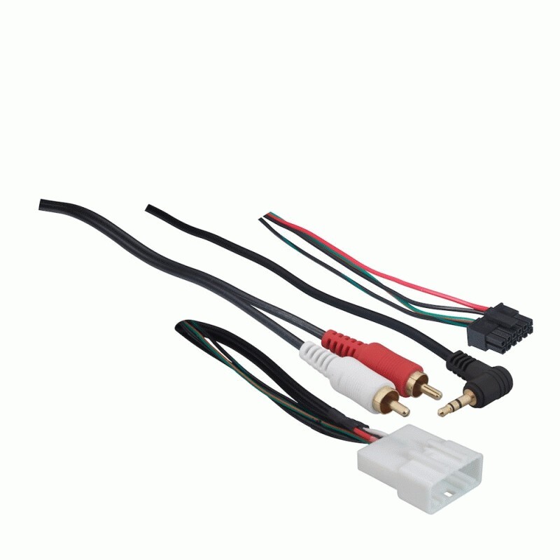 METRA 70-8114 / (SWC) STEERING WHEEL CONTROL ADD-ON HARNESS W/AUX-IN FOR TOYOTA+