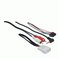 METRA 70-8114 / (SWC) STEERING WHEEL CONTROL ADD-ON HARNESS W/AUX-IN FOR TOYOTA+