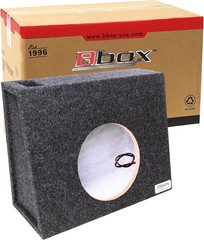 8 Inch Single Vented Subwoofer Enclosure for Truck with Durable MDF Construction