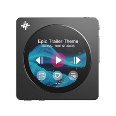 FIIO DISC Portable Music Player,Dual DAC 3.5/4.4mm BT5.4 LDAC Touchscreen(Black)