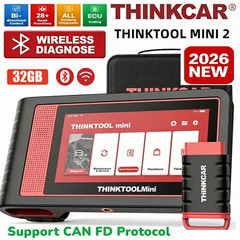 THINKTOOL MINI2 OBD2 Diagnosis ECU Coding Car Scanner All Systems 28 Reset CANFD