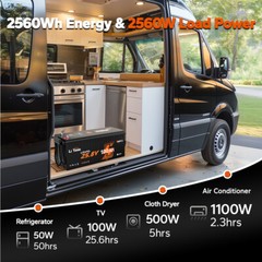 Litime 24V 100Ah Bluetooth 5.0 Low Temp LiFePO4 Lithium Battery For Solar Marine