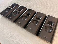 Klipsch G-12B Wired Surround/Satellite Speakers 5.0 Channel Set Black