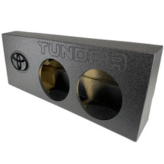 2007 – 2013 Toyota Tundra Crew Max Truck Dual 12″ Sub Box Subwoofer Enclosure