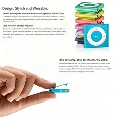 Mint Apple iPod Shuffle 4th Generation 2GB All Colors-Fast Shipping