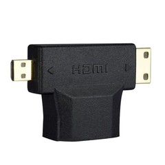 HDMI Female to Mini Micro HDMI Male Adapter Connnector Converter Stable