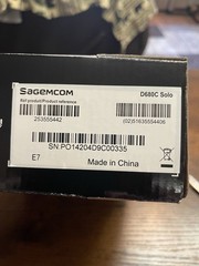 BRAND NEW IN THE BOX SAGEMCOM DIGITAL CORDLESS PHONE 6.0 MODEL D680C