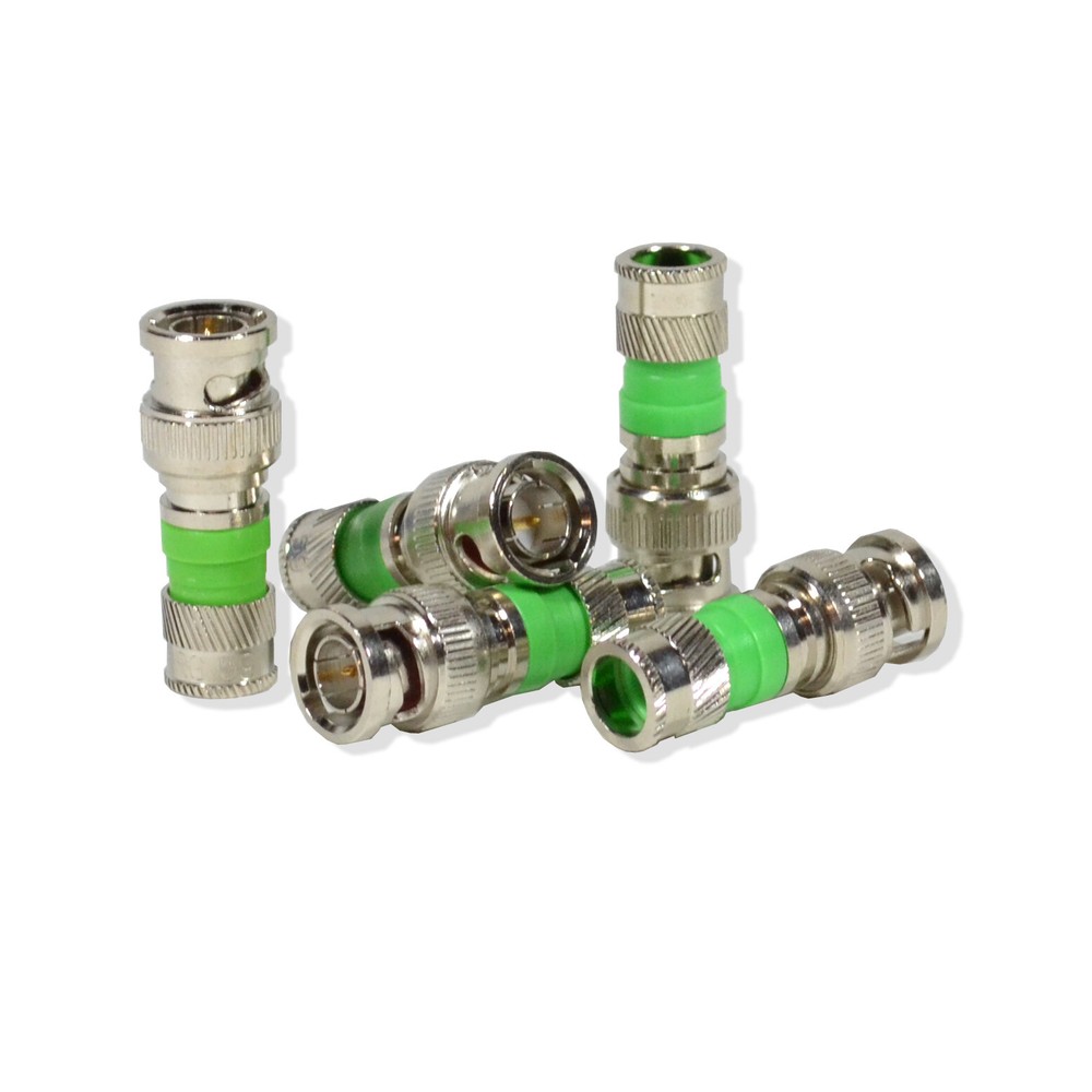 BNC Compression Connector Adapter for RG59 Coax Cable CCTV Camera Wholesale