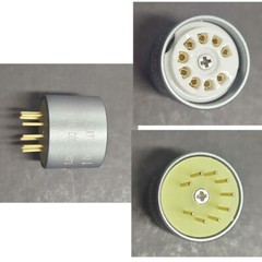 1PC ECC83 12AX7 To 6N2 Vacuum Tube Amplifier Convert Socket Adapter HOT