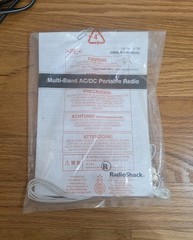 RadioShack 12-795 Portable Multi-Band AM/FM/Shortwave/Weather AC/DC Radio