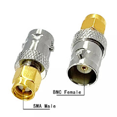 2pcs SMA Male to BNC Female RF Coax Adapter DC-4GHz for SDR Ham Radio RF Test