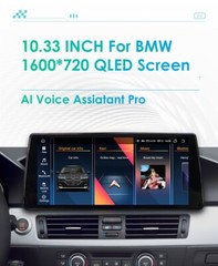 Android 12 8Core 8+128GB Autoradio 10.33″ GPS Navi Carplay 4G BT für BMW E60 CCC