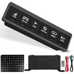 6 Gang Wireless Switch Panel ON-Off Flashing Remote Circuit Control Relay Box