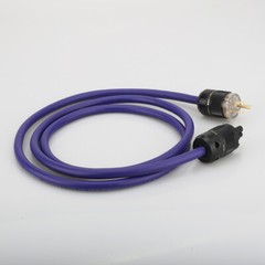 HiFi Audio Power Cable 12awg OCC Pure Copper Conductor US Plug & Figure 8 Female