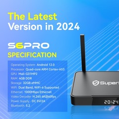 SuperBox S6 Pro TV BOX Speech Control – Authorized Distributor – Message To Me