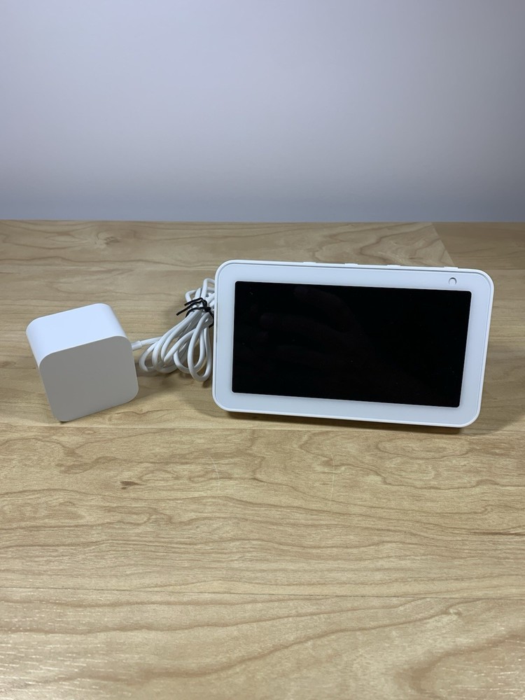 Amazon Echo Show 5 Smart Display Speaker Alexa Bluetooth W/ Adapter Tested