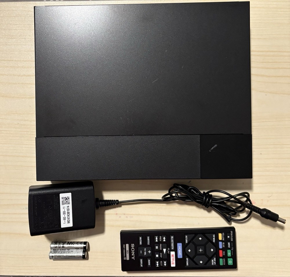 Sony BDP-S1700 Streaming Blu-ray + DVD Disc Player-WIRED INTERNET ONLY – NO WIFI