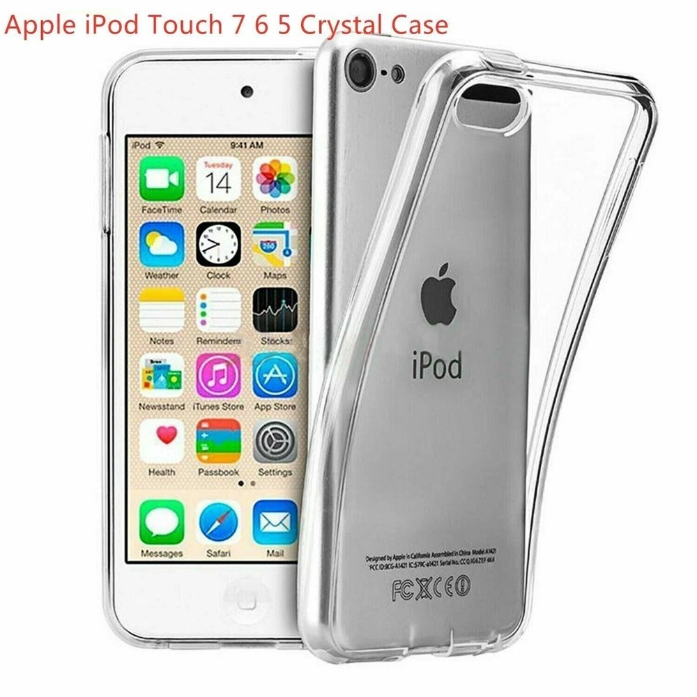 For iPod Touch 5th/6th/7th Gen Case Crystal CLEAR Shockproof Silicone TPU Cover