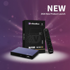 2026 VseeBox V6 Plus – Android 14 + Voice Remote TV Box, Free Delivery
