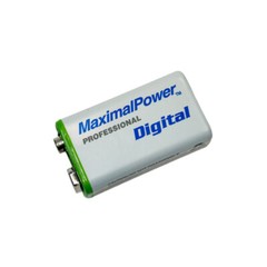 Refuelergy 9 Volt Li-Ion Rechargeable Battery HIGH CAPACITY 550mAh 9V Block