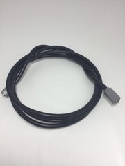 Cable TV CATV 18 AWG AMPHENOL CTFC-110 Black 72″ 6 Feet Long Twist Connectors