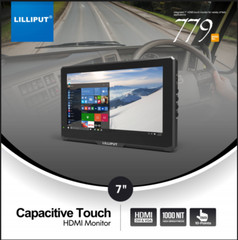 Lilliput 779GL-70NP/C/T 7″ HDMI VGA Capacitive Touchscreen Auto Dim +1000 nits
