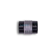 SatelliteSale Toslink Coupler Digital SPDIF Optical PVC Convertor Black Adapter