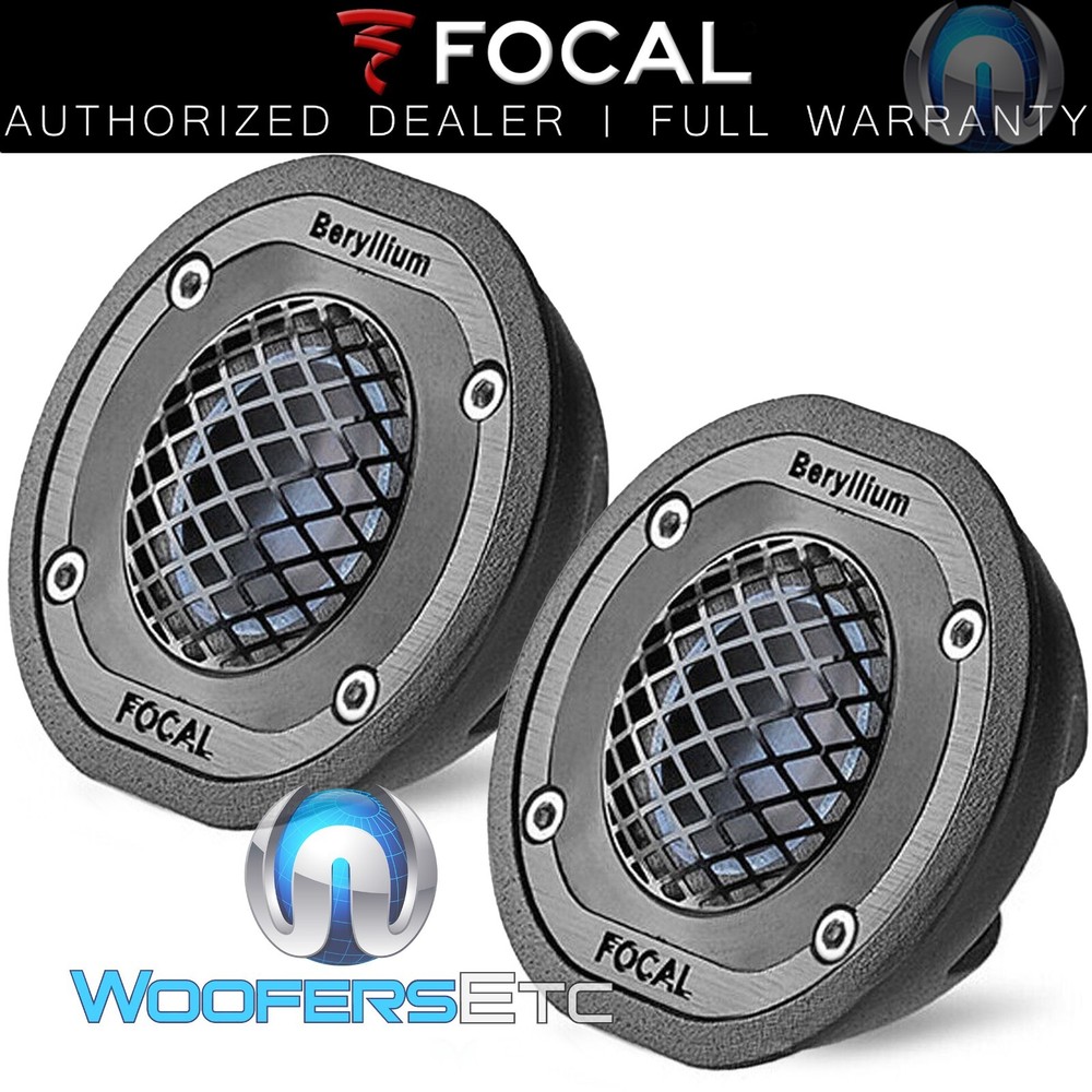 *NONE WORKING FOR PARTS OR REPAIR FOCAL UTOPIA BERYLLIUM TBXP TWEETERS CAR AUDIO