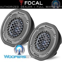 *NONE WORKING FOR PARTS OR REPAIR FOCAL UTOPIA BERYLLIUM TBXP TWEETERS CAR AUDIO