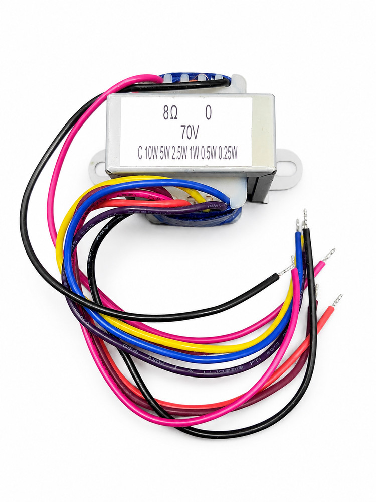 Speco T7010 70V Audio Transformer 8 Ohm Multi Tap 10W Speaker New