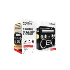 SuperSonic Loud Portable Boom Box With AM/FM /SW Radio And Bluetooth Speaker