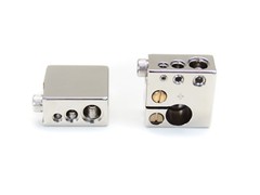 KnuKonceptz Ultimate Battery Terminal Pair 0 / 4 / 8 Gauge w Ring Terminal Port
