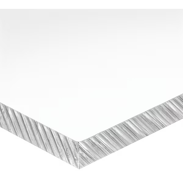 Manufacturer Varies Clear Cast Acrylic Sheet Stock 24″ L x 12″ W x 1/2″ Thick