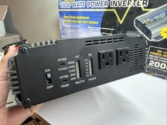 2000 Watt Power Inverter / 4000 Watt High Surge – DC 24V to AC 220V-240V, 60Hz