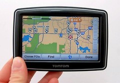 TomTom XL 350T Car GPS Set USA/Canada/Mexico Maps LIFETIME TRAFFIC 350-T kit -B-