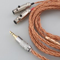 16Cores Occ Copper Headphone Cable For M1570 M1570C AMT HIFI