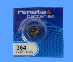 RENATA 364 SR621SW Watch Battery Exp. 2029 – 1Pc