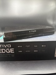 TiVo Edge DVR Antenna OTA All in Lifetime Service, 500 GB, 2 Tuners Tested READ