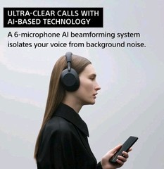 New Sony WH-1000XM6 Best Wireless Noise Canceling Bluetooth Headphones | Black