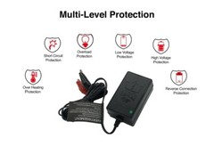 12V 1A FAST CHARGING SEALED LEAD ACID BATTERY CHARGER for 5 & 7AH