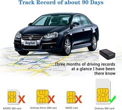Magnetic Mini GPS Real Time Car Locator Tracker GSM/GPRS Tracking Device US GF07